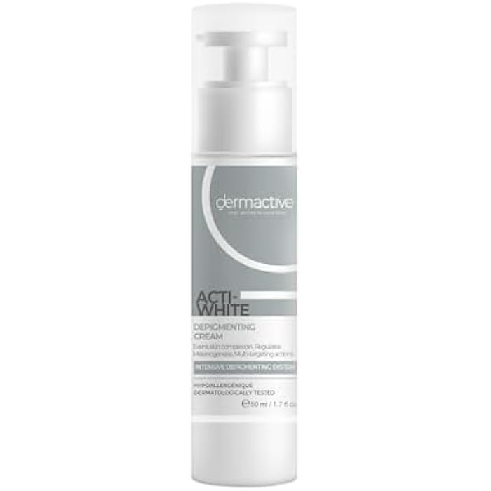 DERMACTIVE Acti‑White Depigmenting Cream – 50ml Anti-Brown Spots, Brighten Skin, Even Skin Tone, Smooth Radiance All Skin Types, Sensitive Skin, Day and Night Use. - Image 1